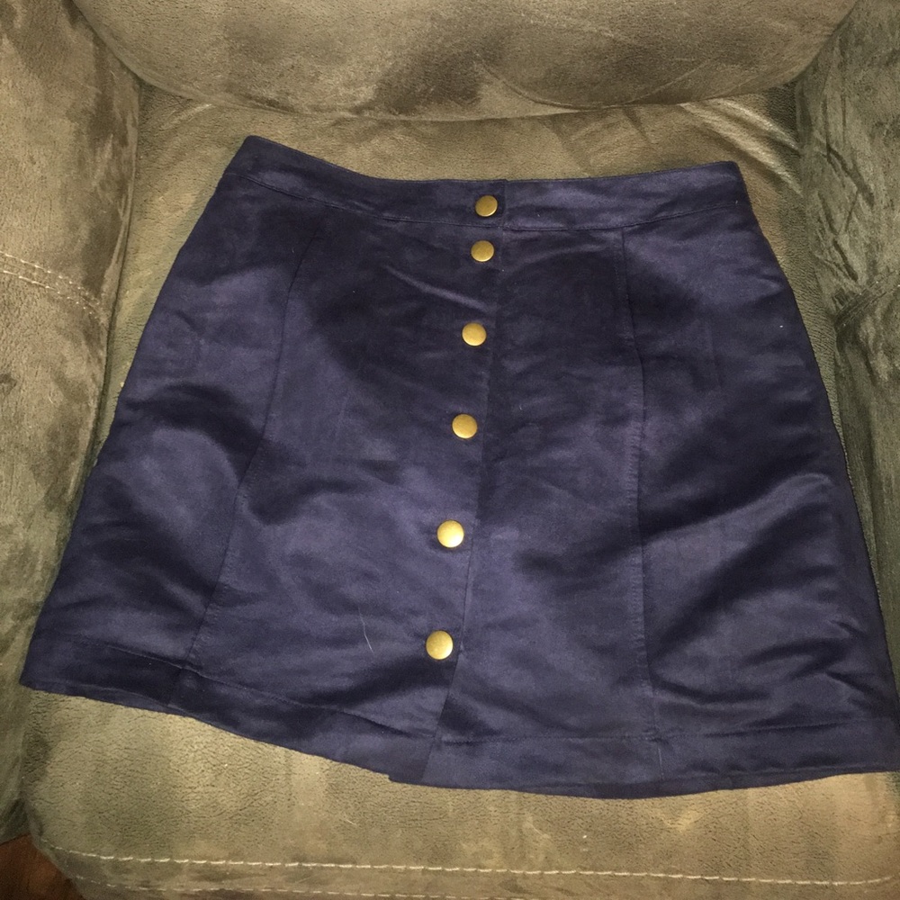 Navy old navy skirt
